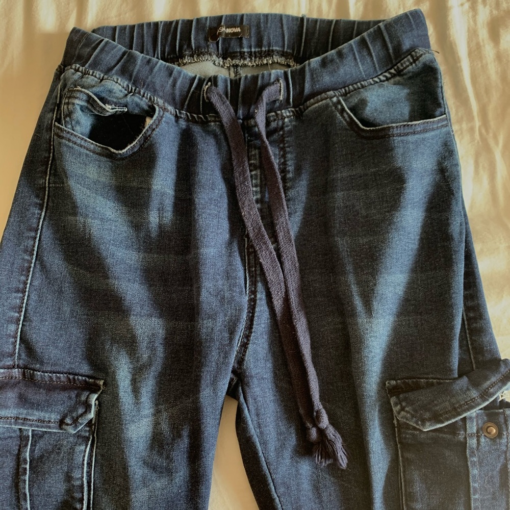 Fashion nova cargo jean jogger